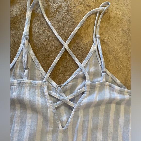 Blue and white cami blouse - Picture 5 of 8